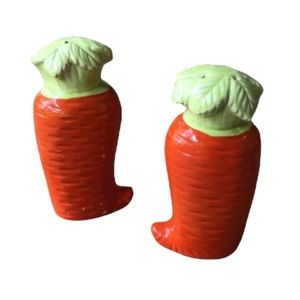 Vintage Deadstock ceramic carrots new in box